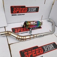 SC PROJECT RAINBOW EXHAUST R15 CBR150R CB150R XABRE NMAX PCX JUPITER Original
