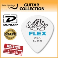 Jim Dunlop 466P100 Tortex Flex Jazz III XL Guitar Picks | 1.00mm (12 pcs/pack)