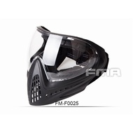 2025 FMA F1 Full Face Mask With Single Layer Paintball Safety Protective Mask Anti-fog Goggle Outdoo