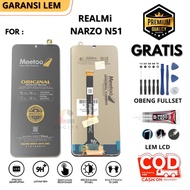 LAYAR Lcd Touchscreen REALME NARZO N51 > Fullset OriginaL Screen 100%hp Pay on Delivery