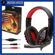 Gaming Headphone Headset with Mic Black/RED headphone bluetooth headphone bluetooth full bass terbai