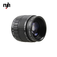 50mm F1.4 CCTV TV Movie lens+C Mount+Macro ring For Nikon F AI Mount SLR Camera D5600 D5300 D3300 D3400 D750 C-AI