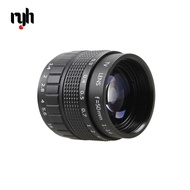 50mm F1.4 CCTV TV Movie lens+C Mount+Macro ring For Nikon F AI Mount SLR Camera D5600 D5300 D3300 D3