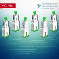 SC/APC Fiber Optic Attenuator Singlemode Male/Female Fixed Type 2dB 3dB 5dB 7dB 10dB 15dB