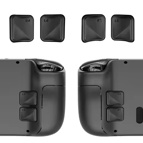 Back Button Enhancement Set for Steam Deck Non-Slip Pad Grip Improvement Button Protective Kit for S