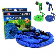 I* Magic X Hose Xhose Garden Motorcycle Car Wash Hose 15m / 50Feet Expands to 15 Meters / 50 feet