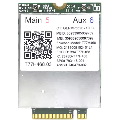 4G Module LT4211 T77H468 GOBI5000 LTE/EV-DO/HSPA+WWAN Card SPS:793116-001 For HP LT4211 Elitebook 74