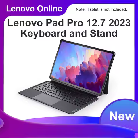 Original Lenovo Magnetic Keyboard and Stand for Xiaoxin Pad Pro 2023 12.7-inch for Lenovo Qitian K12