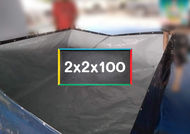 บ่อผ้าใบเลี้ยงปลา ปู กุ้ง หอย  หนา 0.3 mm. ความสูง 100 cm.ขนาด 1x1 ถึง 3x6 m.  แถมฟรีท่อระบายน้ำ