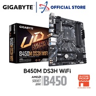 GIGABYTE B450M DS3H WiFi AM4 Motherboard Combo Ryzen 3 3200G / 5500 / 5600 / 5600X / 5700G / 5600GT 