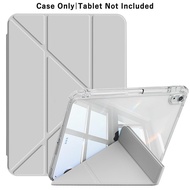 Solid Color Simple Case 3+Y Fold For Samsung Tab S10 Lite 10.9 A9 A11 Plus 8.7 S8 S9 S11 FE S6 Lite 