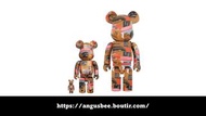 [現貨] BE@RBRICK 100% &amp; 400% + 1000% Andy Warhol x JEAN-MICHEL BASQUIAT #2