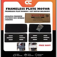 CODE W4E Motorcycle Number Plate Holder Universal Plate Frame