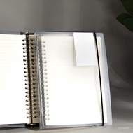 [Deli Atk] Deli Binder Loose-Leaf Notebook A4 A5 B5 Key Strap Free Refill Hxx60 Plastic Metal