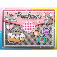 Laminated Pusheen Cat Quiet Book - Bussy Book Paper Dolls House educational toys for children to ass