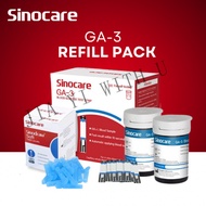 Sinocare GA-3 Test Strips Refill Pack Blood Glucose Test Strips for GA3 Glucometer 50 100 150 200pcs