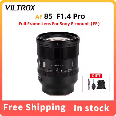 VILTROX AF 85mm F1.4 Pro Full Frame Lens Auto Focus Large Aperture Camera Lens for Sony E Mount A7 A