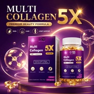 HQ Original | Multi Collagen 5X Premium 1600mg | Vitamin C & Biotin | Skin Hair Joint Support | 120 