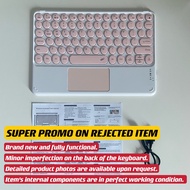 【NEW ITEM WITH MINOR DEFECT】 Wireless Keyboard for ipad keyboard with touchpad bluetooth keyboard fo