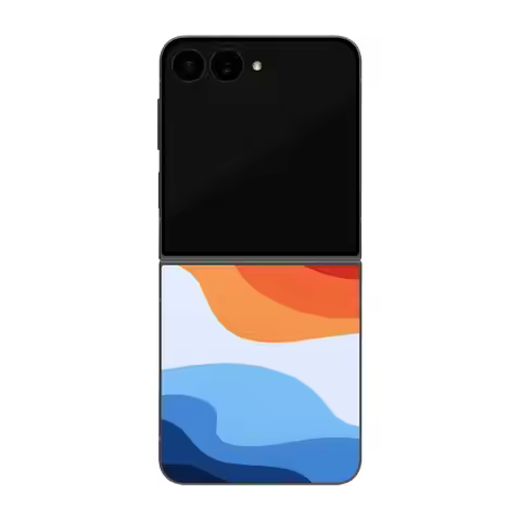 Skin For Samsung Galaxy Z Flip7 6 5 4 3Back Film Sticker Full Cover Protective Decal Wrap Side Frame
