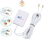4G LTE Router Modem Aerial External Antenna with TS9 / CRC9 / SMA Connector Cable for Huawei ZTE 4G 