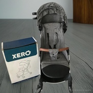 Stroller Xero Stroller auto fold warna abu Preloved