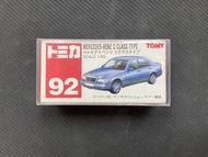 TOMY TOMICA MERCEDES BENZ C CLASS TYPE NO.92 TOMY TOMICA 平治C-Class NO.92
