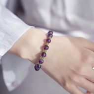 QIANTAO {Qingshan} Original Good Luck Career Natural Amethyst Bracelet Girl Bracelet Gift for Girlfr