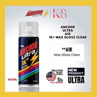 Anchor Spray Aerosol - A1K ** Max Gloss Clear -400ml