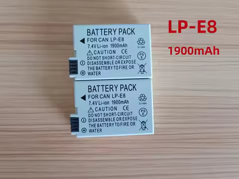 1900mAh LP-E8 LPE8 LP E8 Camera Battery or Charger For Canon EOS 550D 600D 650D 700D X4 X5 X6i X7i T