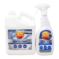 303 Boat Care Kit - Marine Aerospace Protectant (1 Gallon) - Clear Vinyl Protective Cleaner (32 Oz)