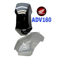 Honda Windshield ADV160 Smoke Black Visor Accessories Radiator cover Ekzos Pipe ADV 160 Extra Long Length ADV150 ADV 150