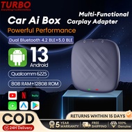 Car Ai Box CarPlay Wireless Adapter Car Player Android Auto TBox Video Players Car Audio System IPTV