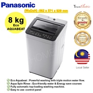 [Own Delivery Klang valley only] Panasonic NA-F80VB7HRT 8KG Top Load Washing Machine Mesin Basuh