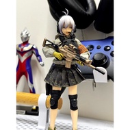 1/12 Soldier Weapon Accessories Snail Shell Machine Girl m4a1 Assault Rifle 20cm Female Body Gun Mec