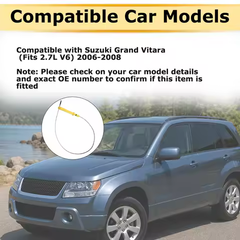 For Suzuki Grand Vitara 2.7L V6 2006 2007 2008 Engine Oil Fluid Dipstick Oil Level Gauge 16910-66J11