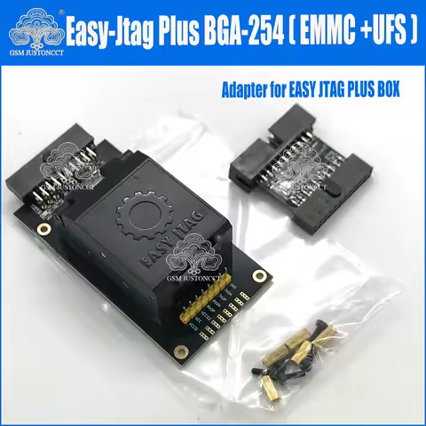 2025 Newest ORIGINAL Easy-Jtag Plus UFS BGA-254 Socket / EMMC 254(EMMC +UFS 2 IN 1) Adapter for EASY