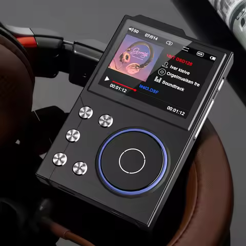 HiFi MP3 Player Digital Music Player Bluetooth-Compatible 5.3 HiFi Lossless Audio Player Portable Di