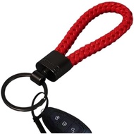 Braided Leather Keychain - Strap Keychain - Key Fob Accessory Stylish Keychain Straps for Men and Wo