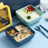 DB BPA Free Plastic Compartmented Lunch Box With Cutlery