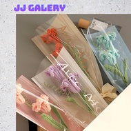 SKY PLASTIC Flower Bouquet Single Flower Bouquet 1 Stem Flower Bouquet Valentine's Gift Graduation B