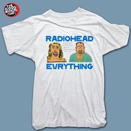 RADIOHEAD HOLLYWOOD WHITE TSHIRT/ DTG PRINTING/ GILDAN/ ARRIVAL GUIDE