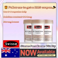 【EPX-2027】Swisse Calcium Citrate with Vitamin D3 & K2 Bone Health Support 90 Tablets