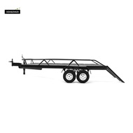 Black RC Car Metal Hitch Mount Trailer Upgrade Parts Accessories for 1/18 RC Trx4m Fms18 Scx24 Fms24