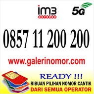 Nomor Cantik IM3 Indosat Prabayar Support 5G Nomer Kartu Perdana 0857 11 200 200