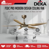 [Installation]DEKA F5DC PRO 56" 5 Blades DC Motor 20 Speeds with Remote Control Ceiling Fan with Lig