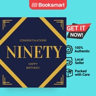 Happy 90th Birthday Guest Book Hardcover - Hardback - English - 9781912817948