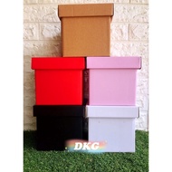 Bouquet Flower Box DIY Gift Box gift box Square Box handicraft bouquet box hard gift box string gift