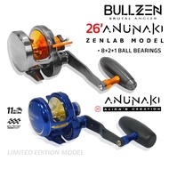 BULLZEN 26' ANUNAKI ZENLAB OVERHEAD / ANUNAKI JIGGING FISHING REEL