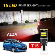 [PERODUA] Alza T15/W16W 15LED Car Reverse Backup Light Flash Non-flash Reverse Light Bulb